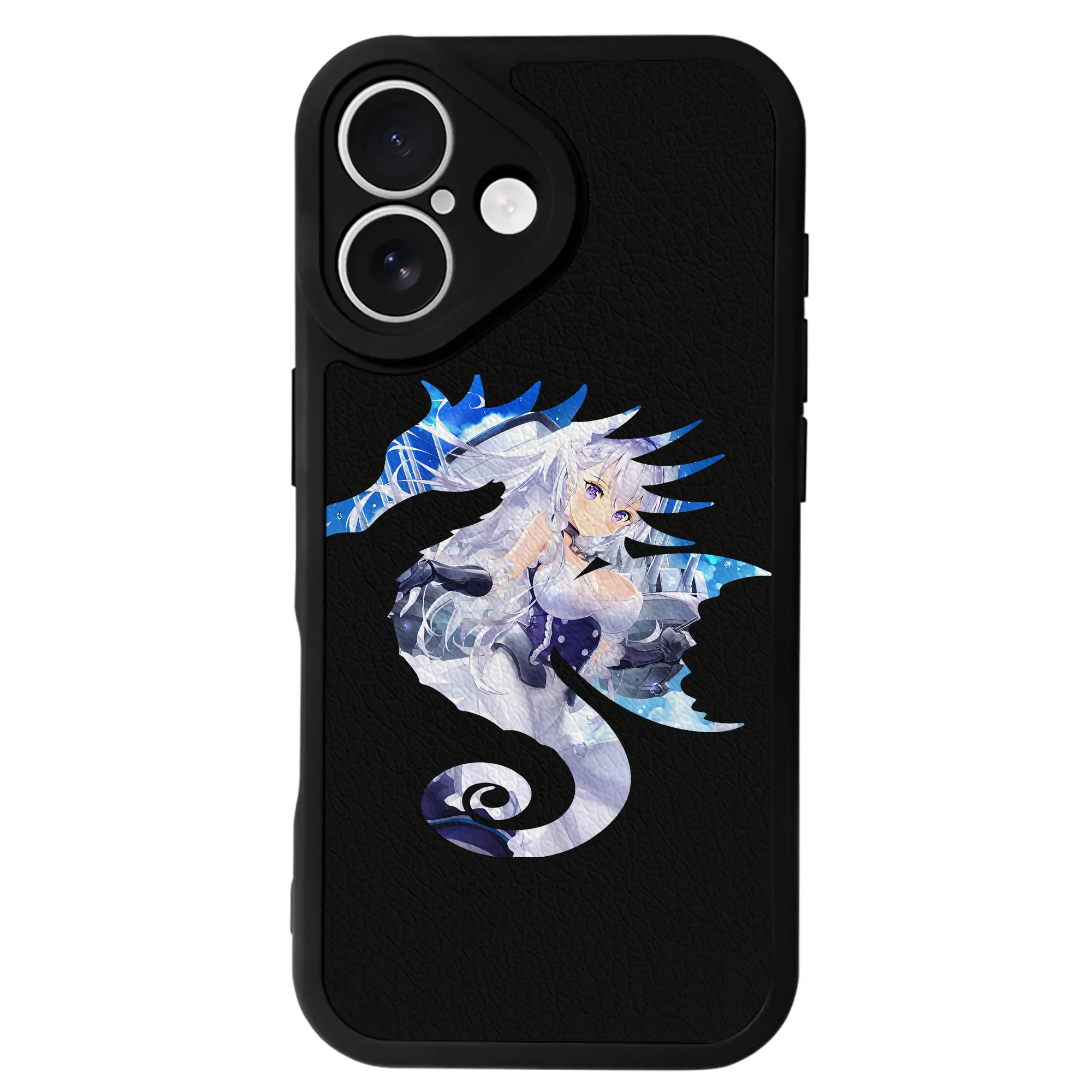 アズールレーン グッズ,ベルファスト - IPhone 16シリーズ対応 ・ シリコンスマホケース ・ レザー調 ・ 高精度フィット ・ 耐衝撃 ・ ワイヤレス充電対応 ・ 精密カット